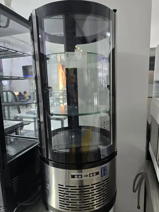 Vitrine réfrigérée cylindrique Frigotechnique