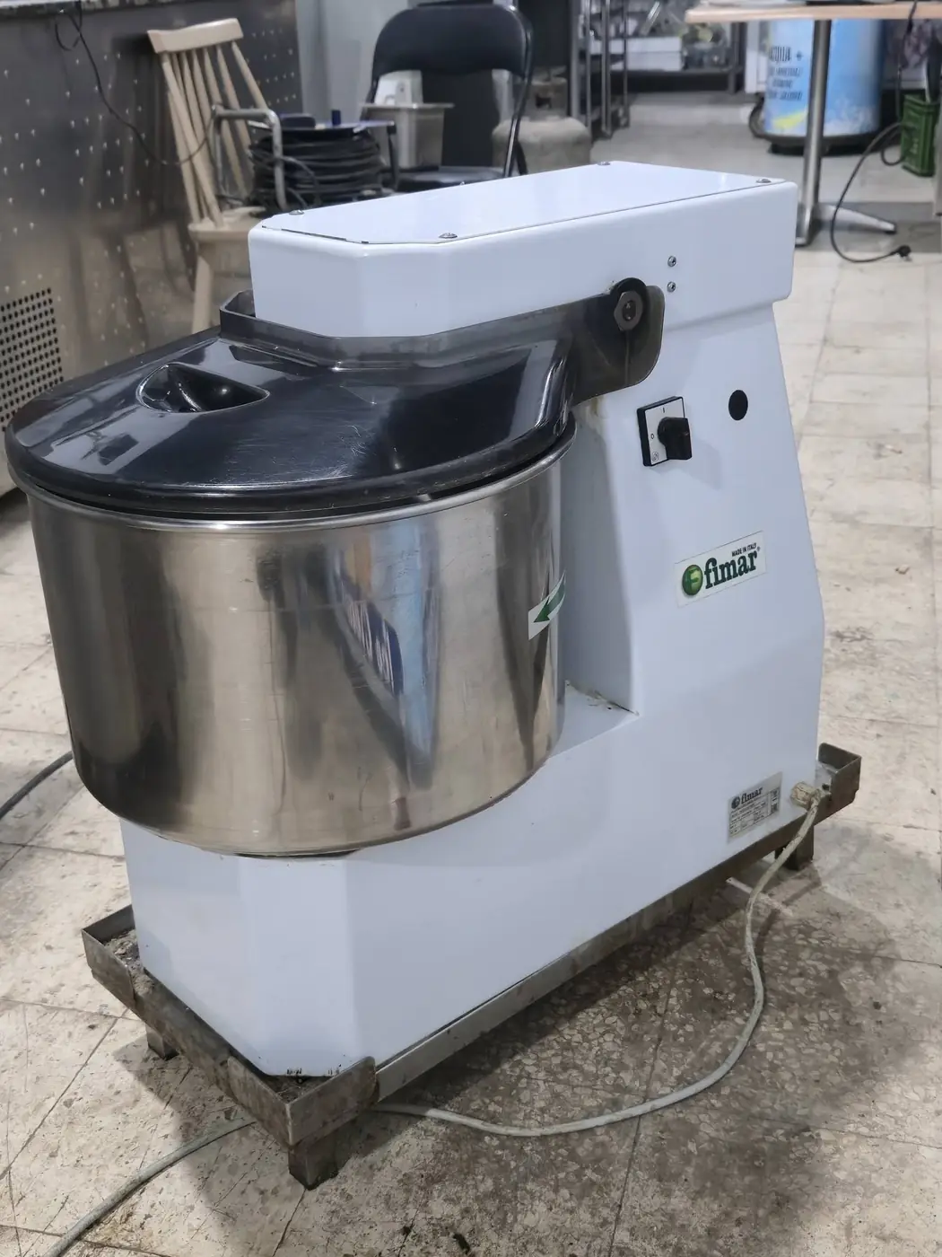Pétrin professionnel Fimar — 380 V