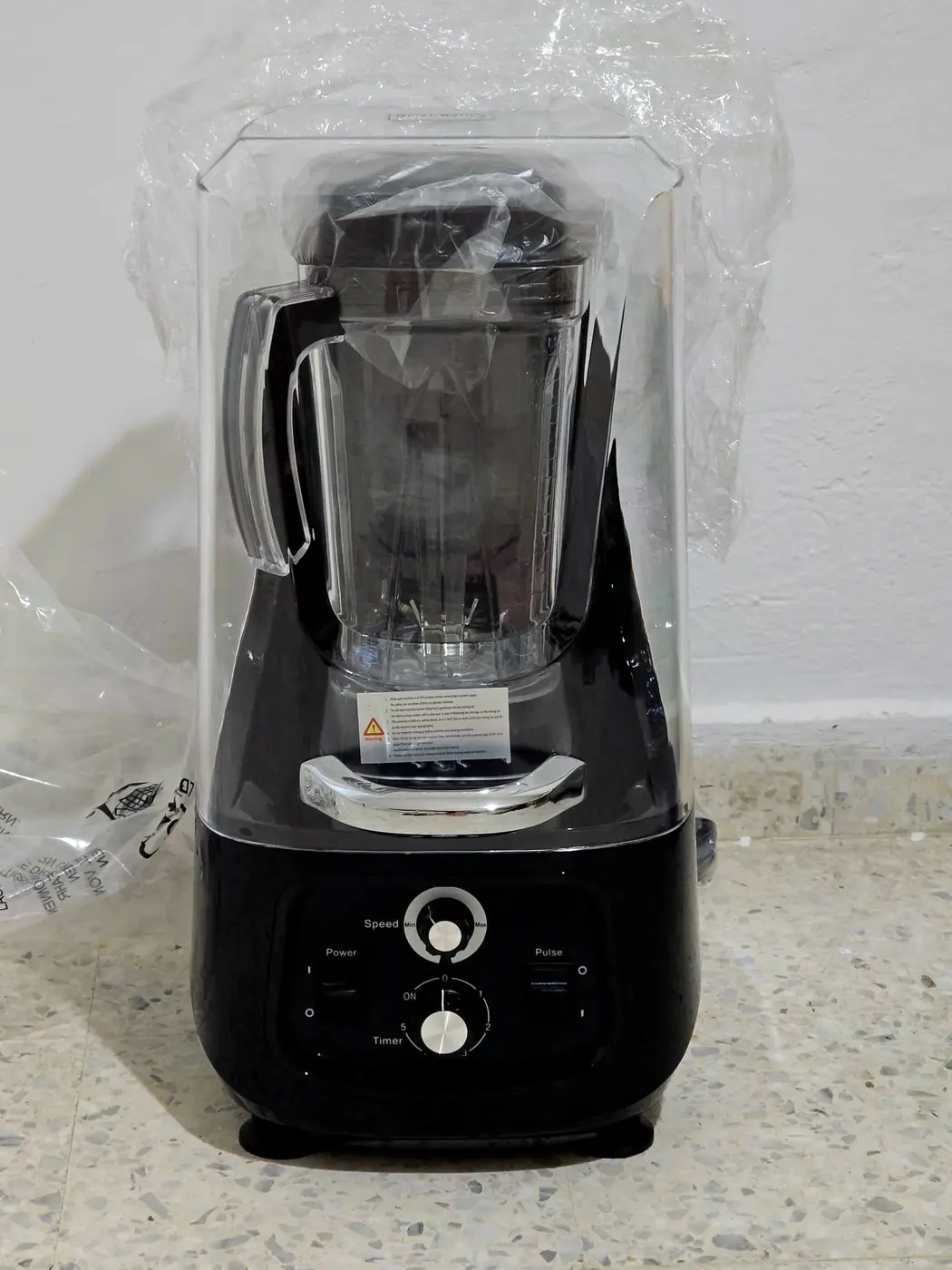 Blender professionnel silencieux avec capot acoustique