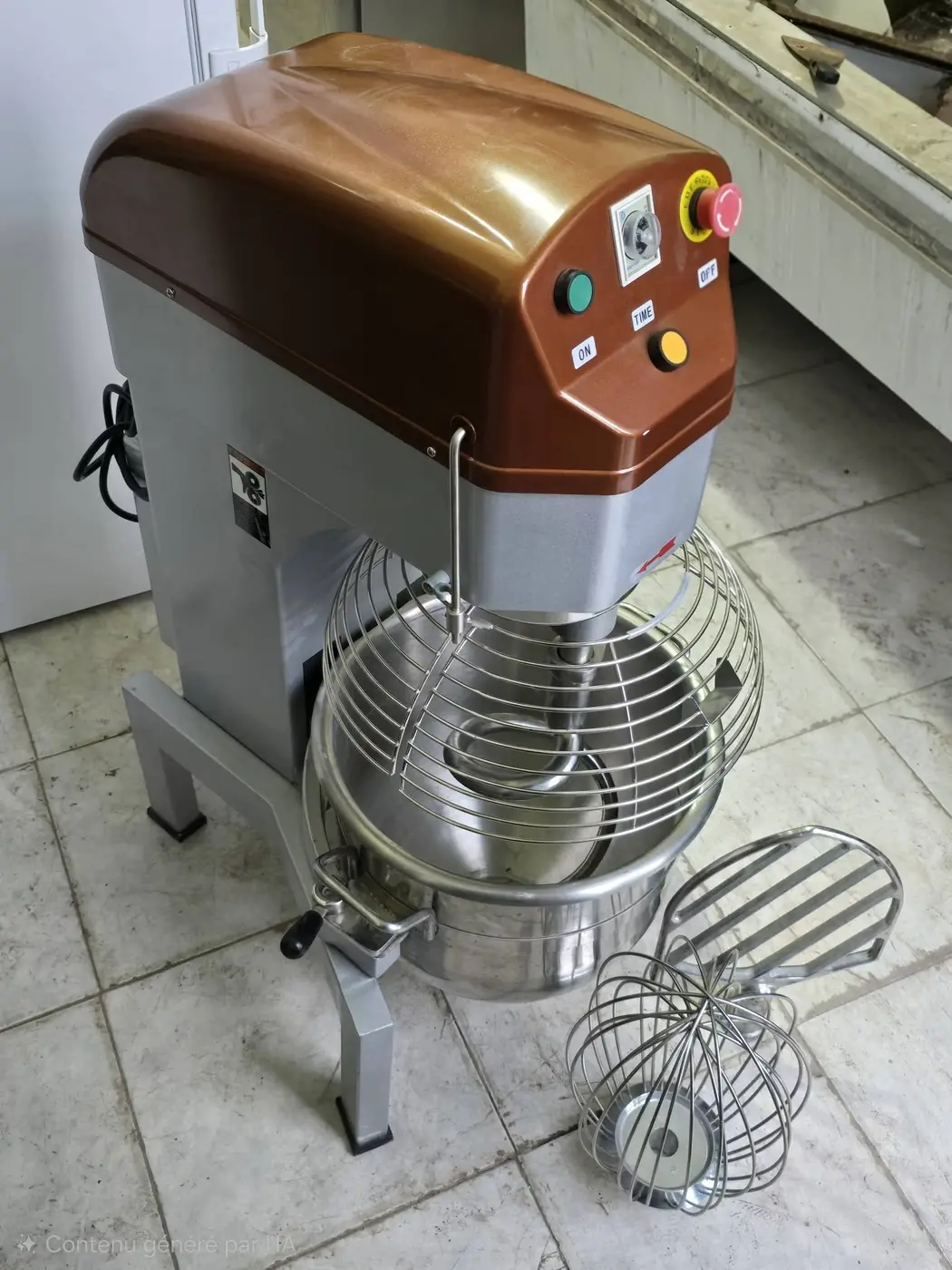Batteur mélangeur professionnel neuf — 40 L