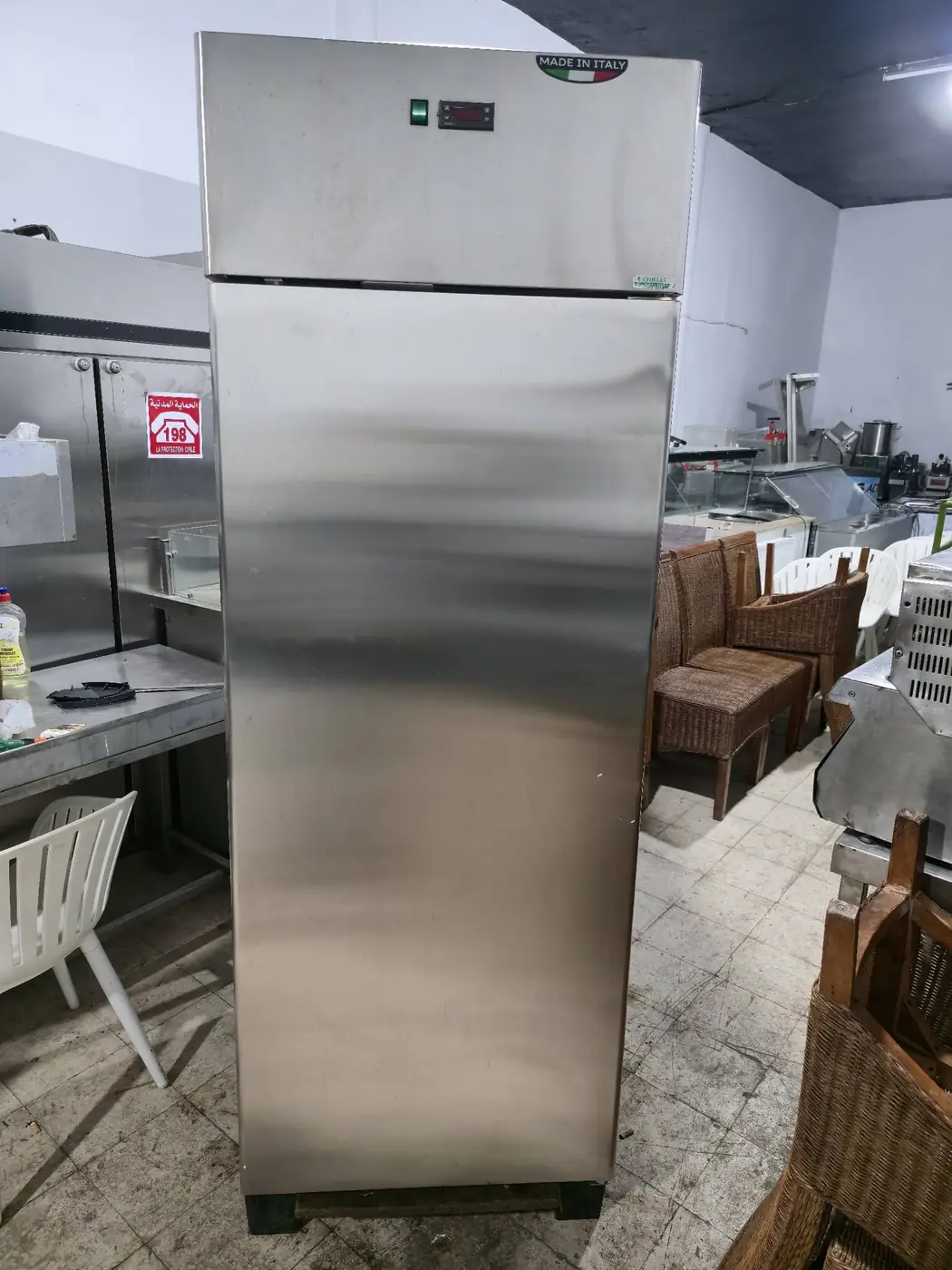 Armoire réfrigérée positive de fabrication italienne