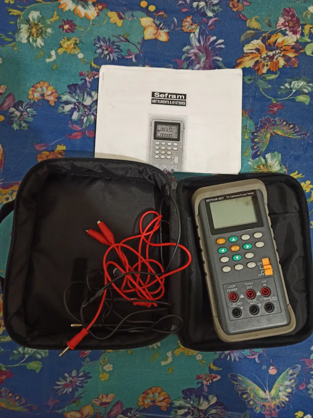SEFRAM 4821 TC Calibrator / Loop Tester